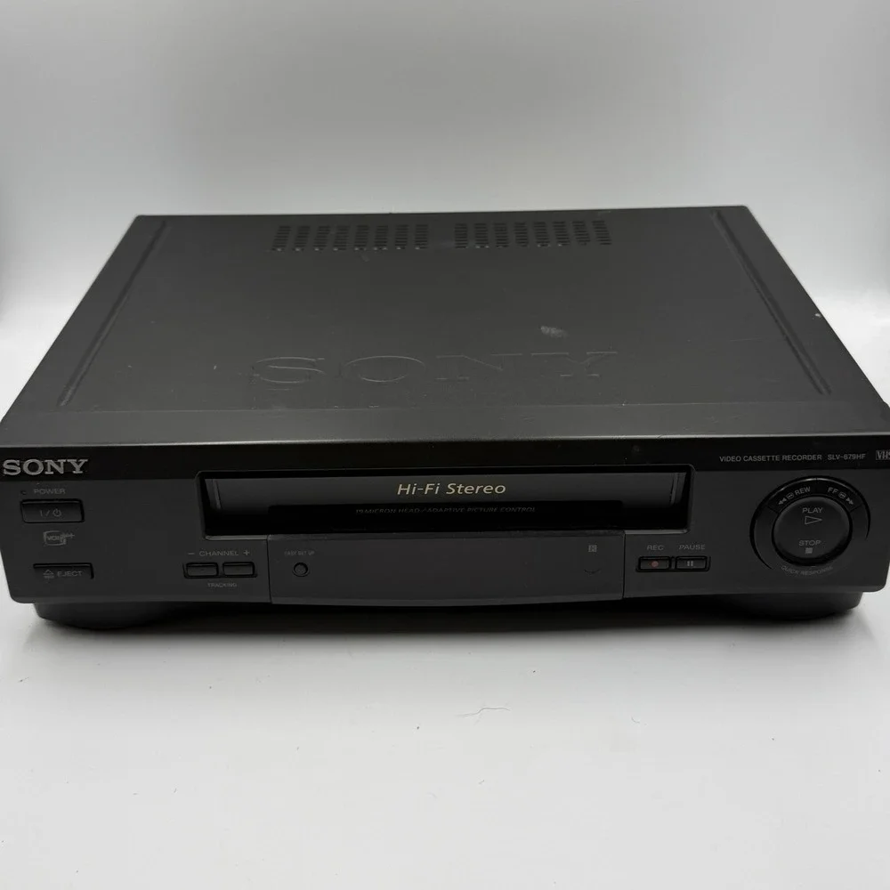 Sony SLV-679HF 4-Head Hi-Fi Stereo VHS VCR Player Recorder***Working
